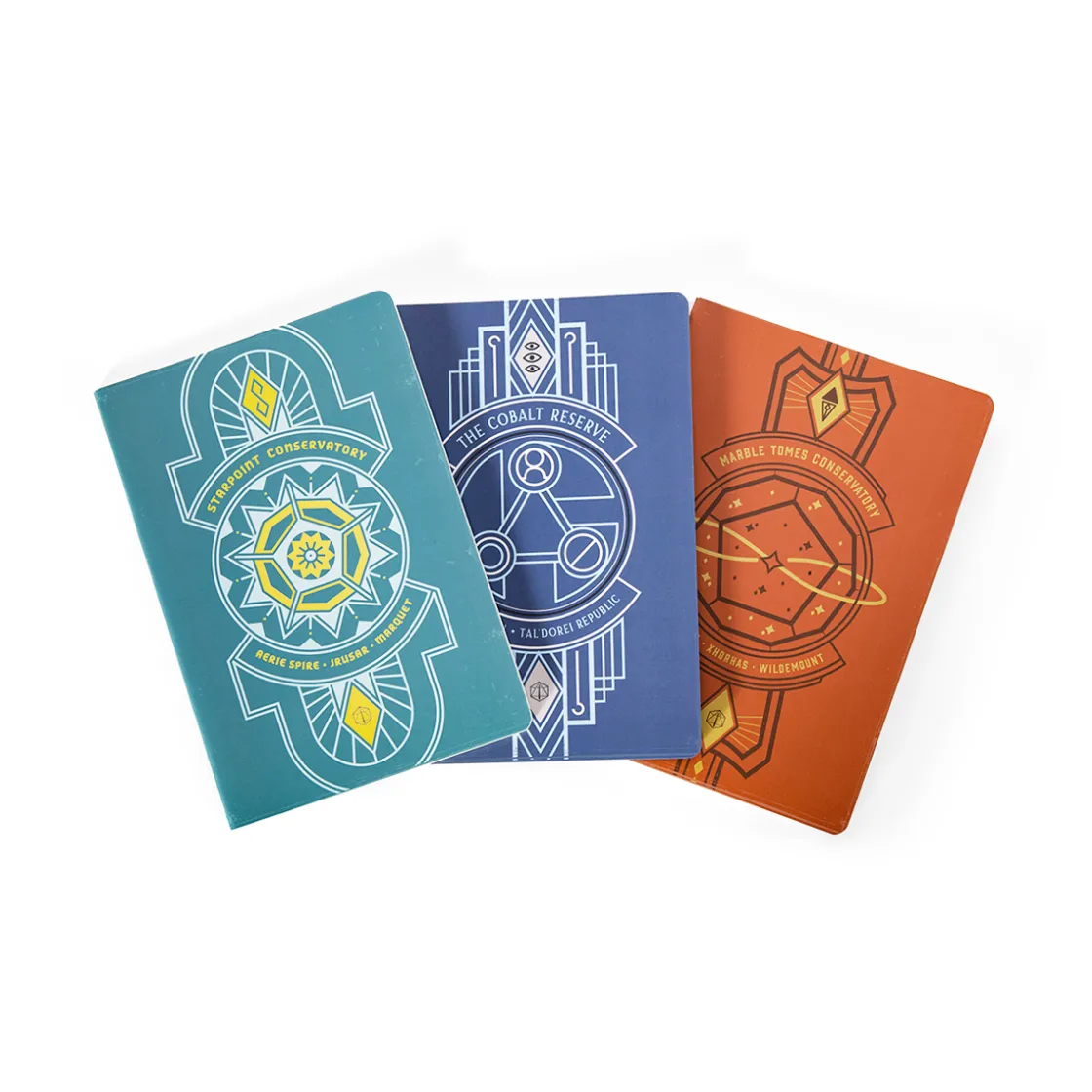 Journals-Critical Role Beauty of Exandria: The Archives - Libraries of Exandria Notebooks 3-Pack