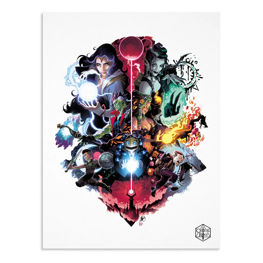 Prints-Critical Role Bells Hells Art Print by Matteo Scalera & Moreno Dinisio