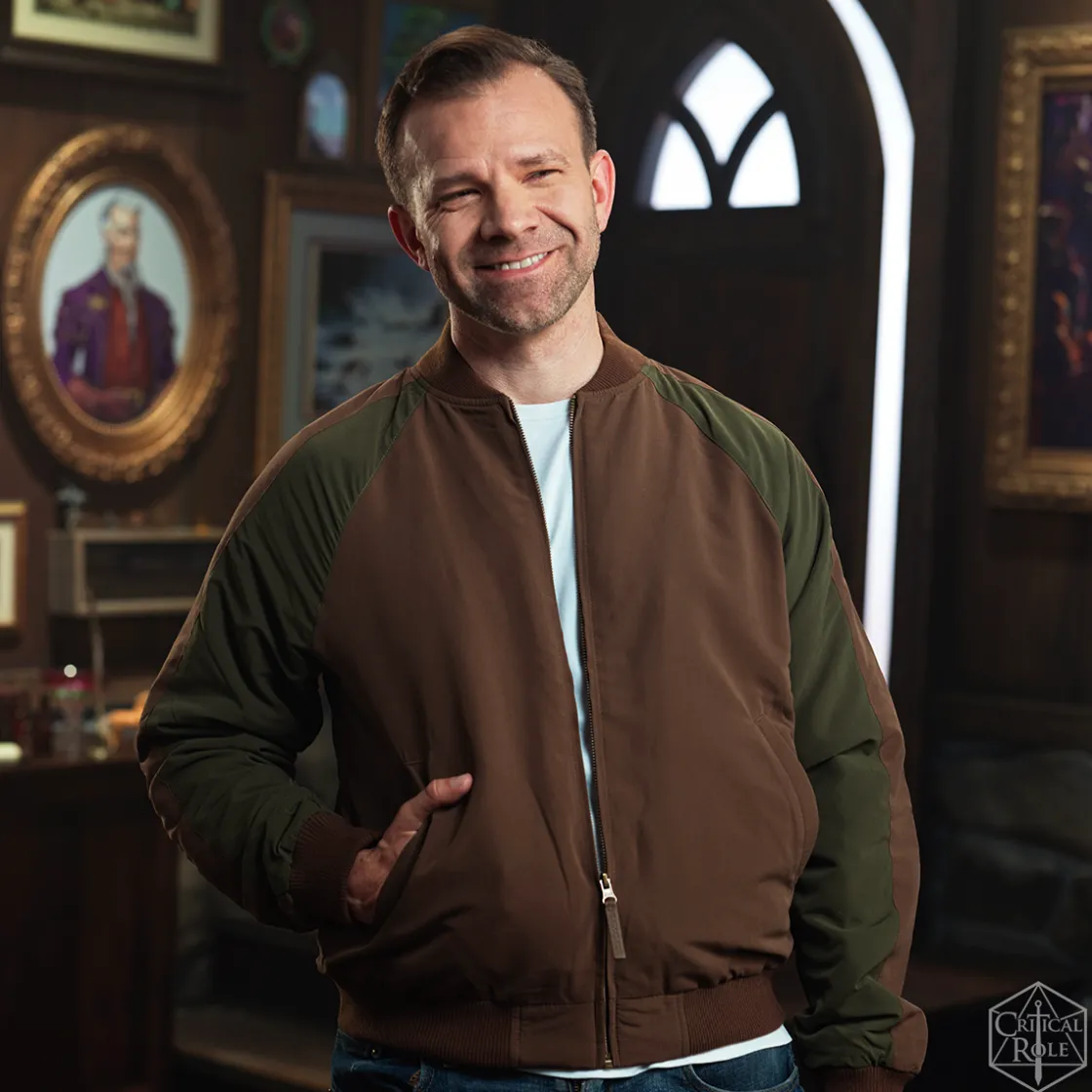 Jackets-Critical Role Bells Hells Collection: Orym of the Air Ashari Bomber Jacket
