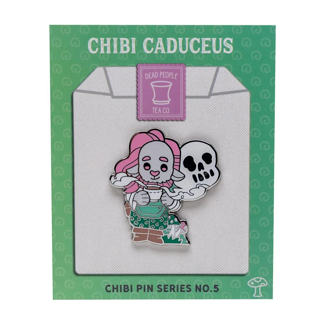 Pins-Critical Role Chibi Pin No. 5 - Caduceus Clay