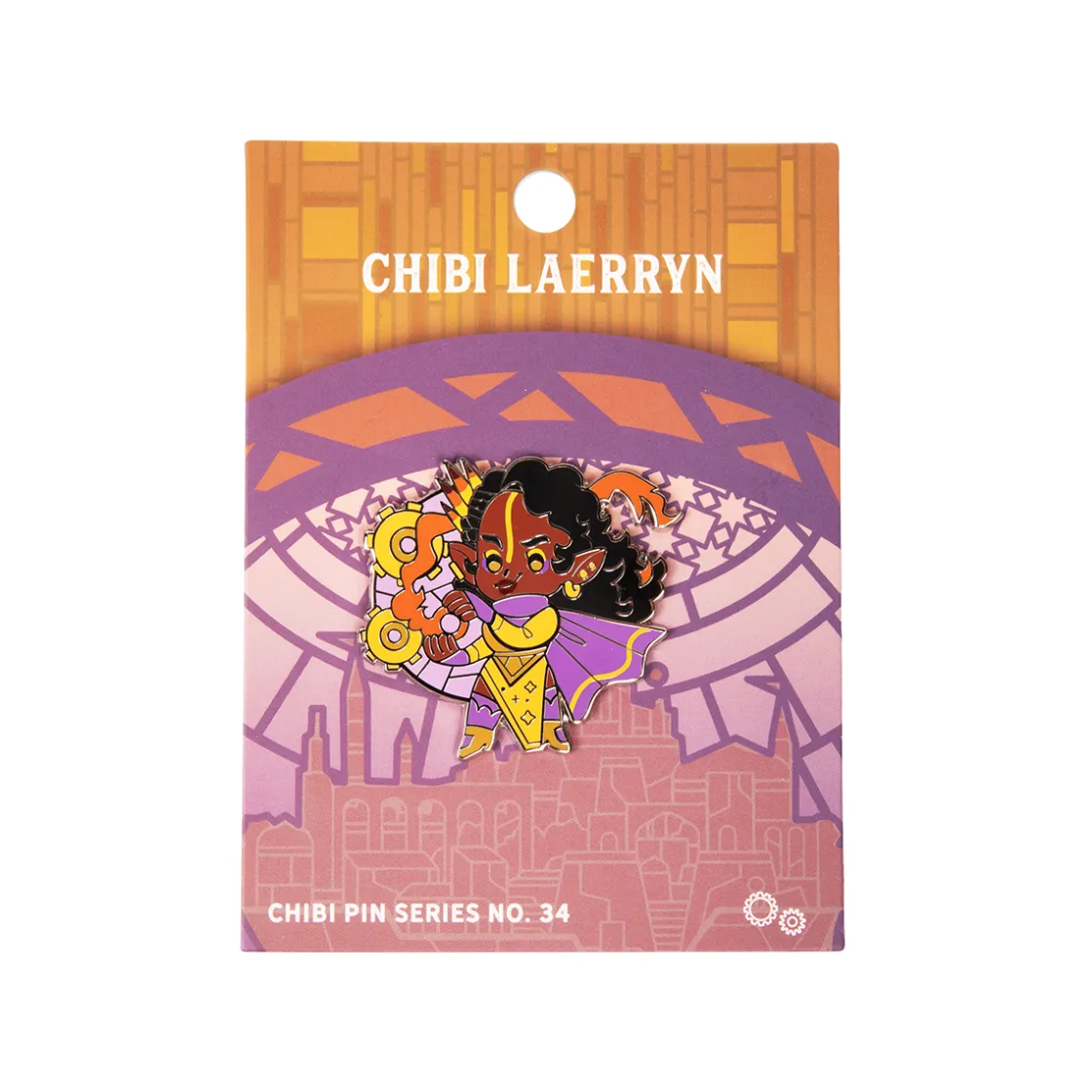 Pins-Critical Role Chibi Pin No. 34 - Laerryn Coramar-Seelie