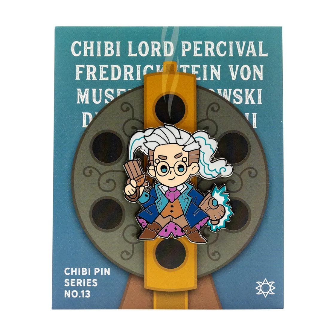 Pins-Critical Role Chibi Pin No. 13 - PERCIVAL FREDRICKSTEIN VON MUSEL KLOSSOWSKI DE ROLO III