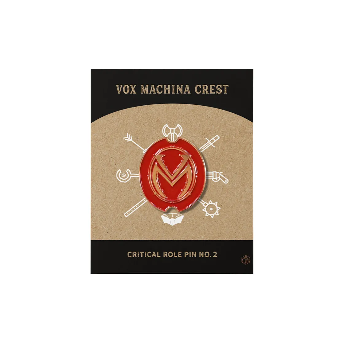 Pins-Critical Role Pin No. 2 - Vox Machina Crest