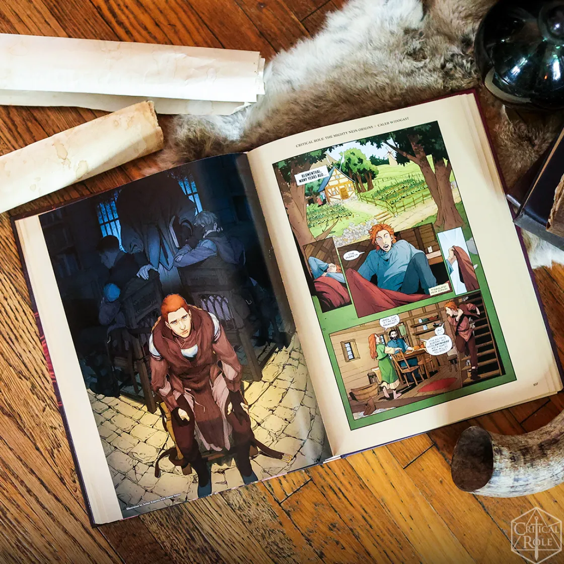 Books-Critical Role : The Mighty Nein Origins Library Edition Volume 1