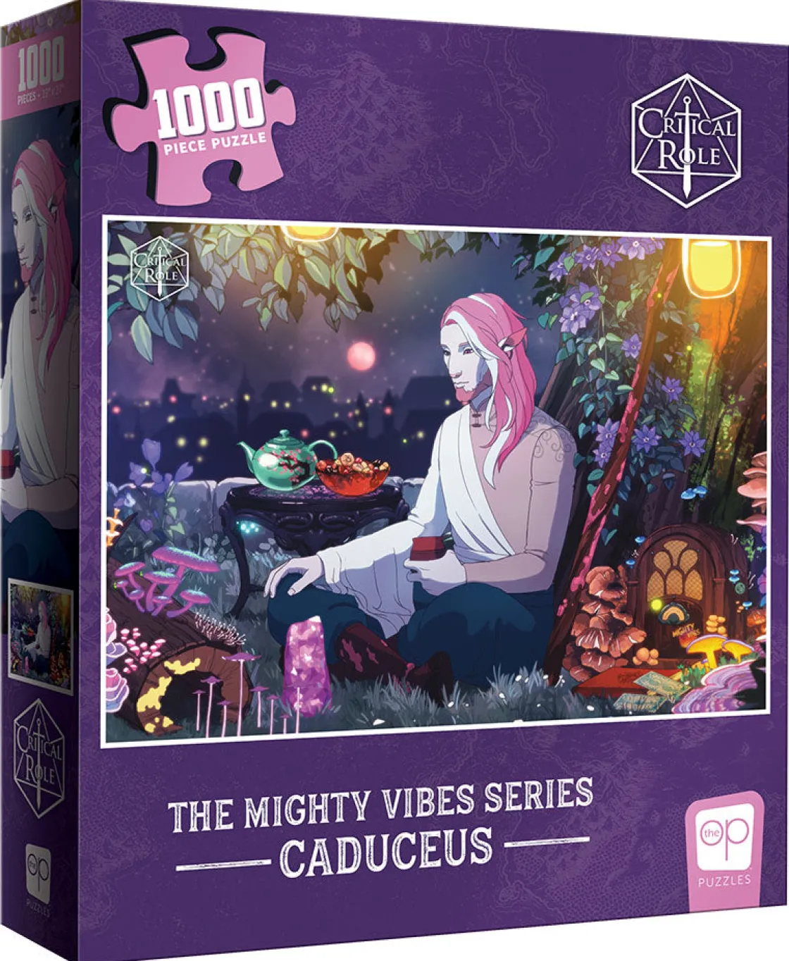 Puzzles And Games-Critical Role : The Mighty Vibe Series - Caduceus Clay 1000-Piece Jigsaw Puzzle