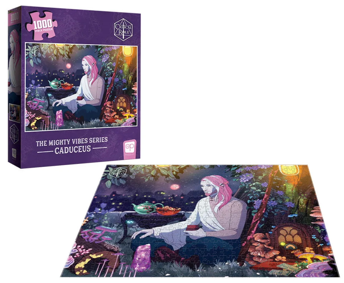 Puzzles And Games-Critical Role : The Mighty Vibe Series - Caduceus Clay 1000-Piece Jigsaw Puzzle