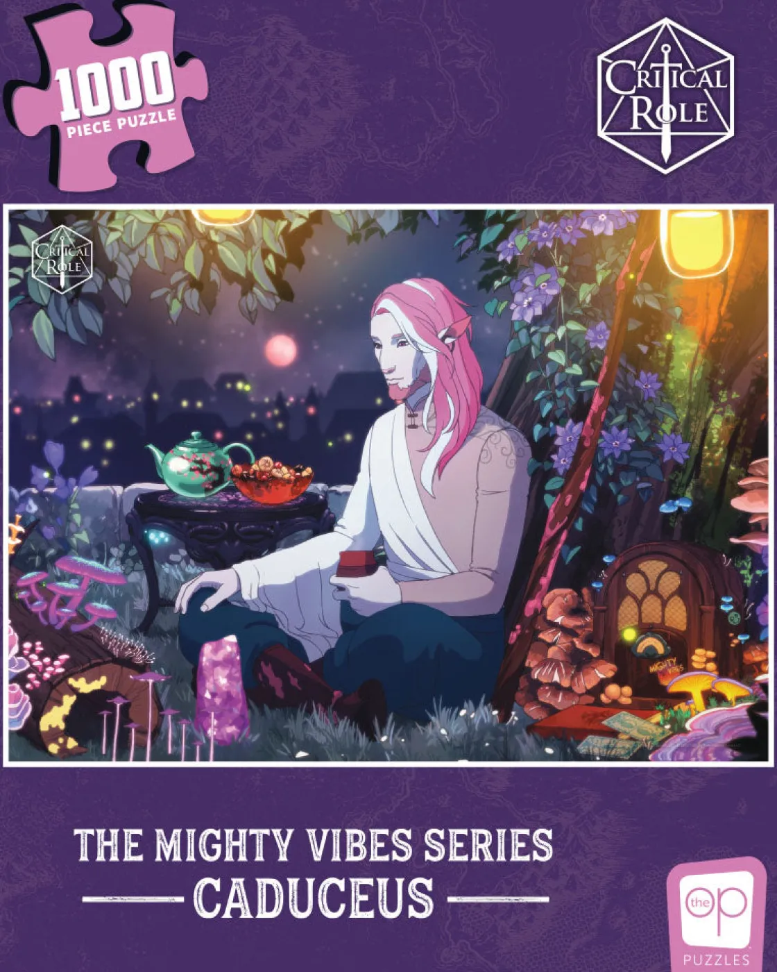 Puzzles And Games-Critical Role : The Mighty Vibe Series - Caduceus Clay 1000-Piece Jigsaw Puzzle