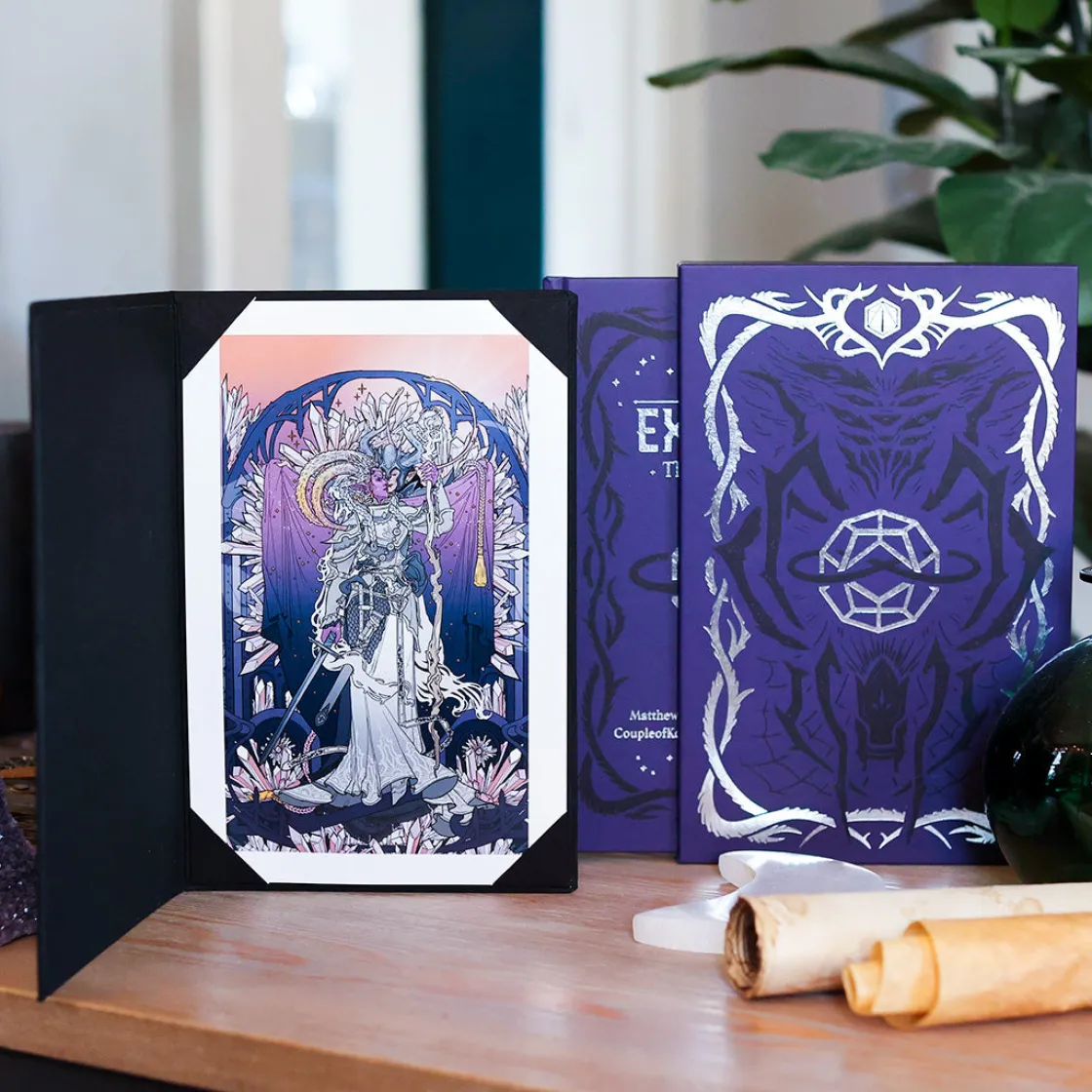 Books-Critical Role : The Tales of Exandria – The Bright Queen Limited Edition Hardcover