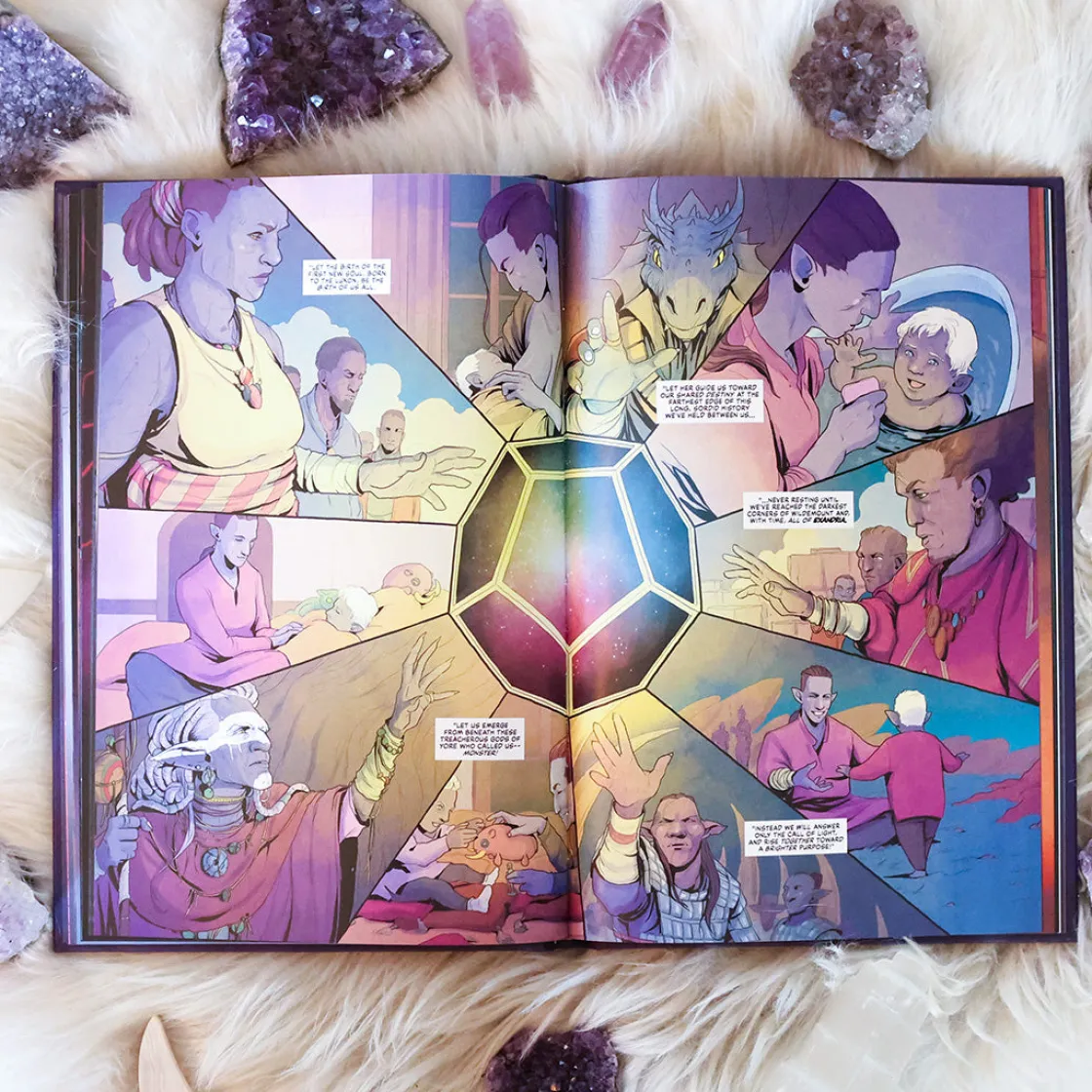 Books-Critical Role : The Tales of Exandria – The Bright Queen Limited Edition Hardcover