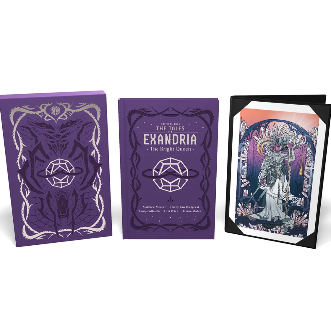 Books-Critical Role : The Tales of Exandria – The Bright Queen Limited Edition Hardcover