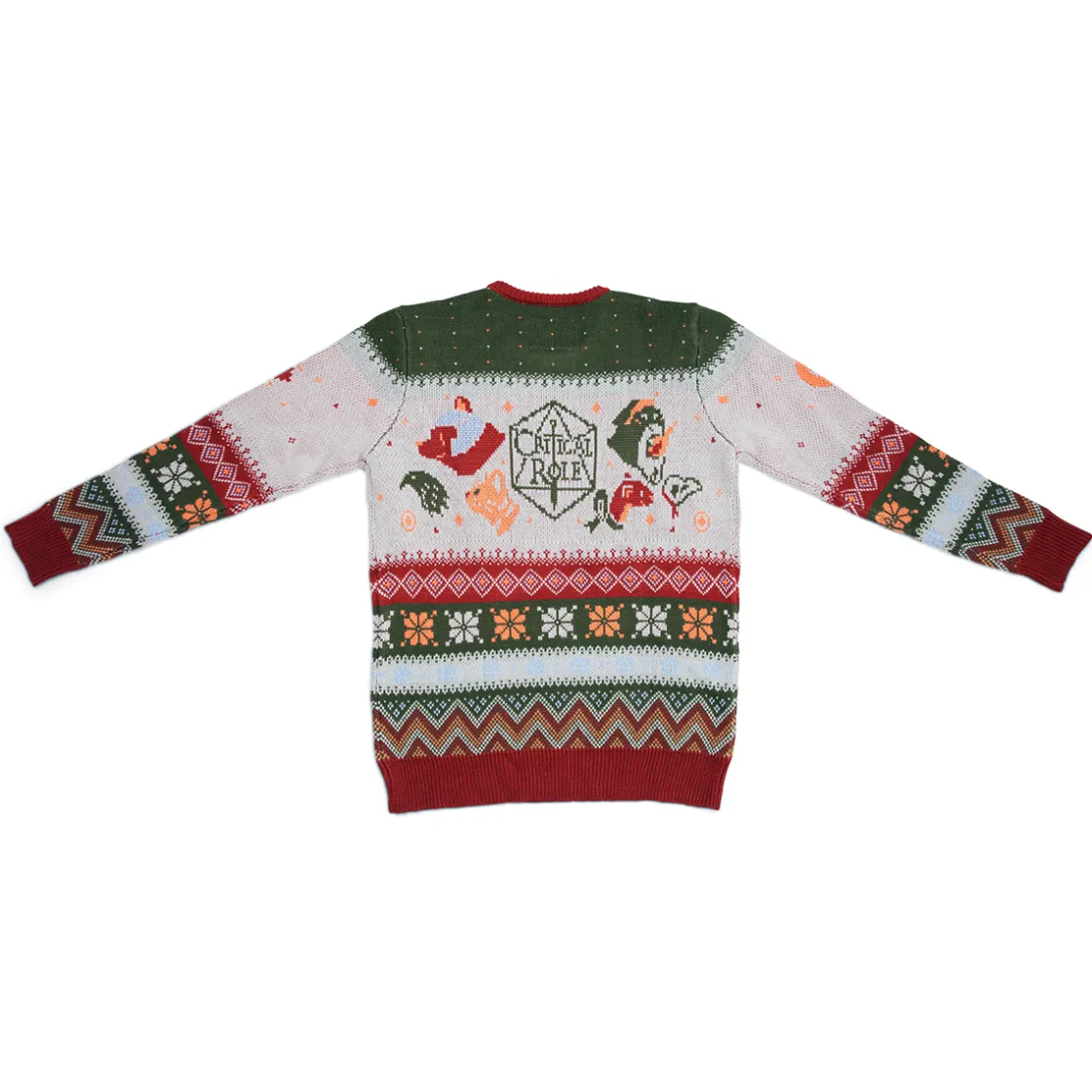 Sweaters & Hoodies-Critical Role Ugly Critmas Holiday Sweater #3