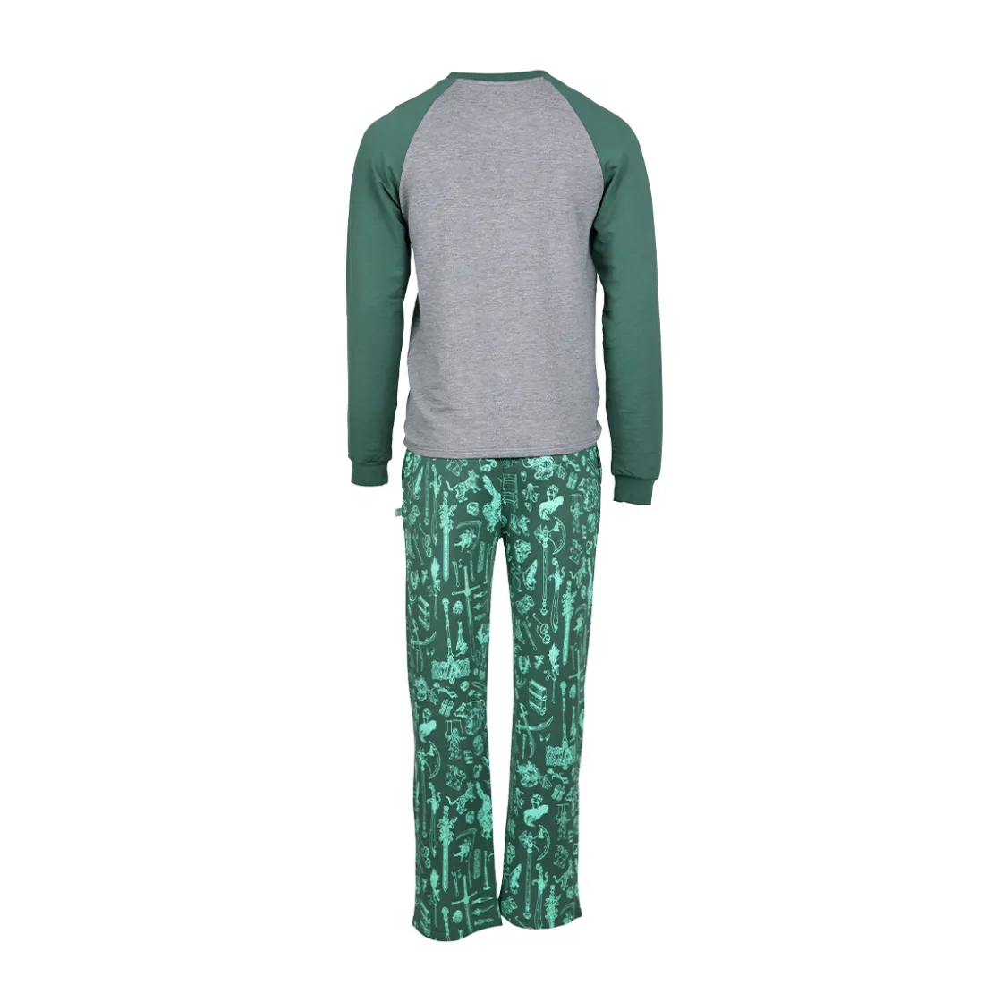 Pajamas & Robes-Critical Role Ultra Soft Forest Green Pajama Lounge Set