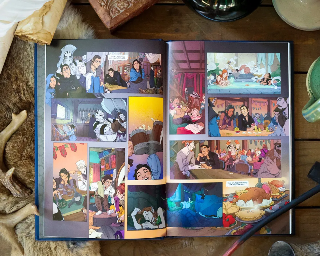 Books-Critical Role : Vox Machina Origins Volume 3 Limited Edition Hardcover
