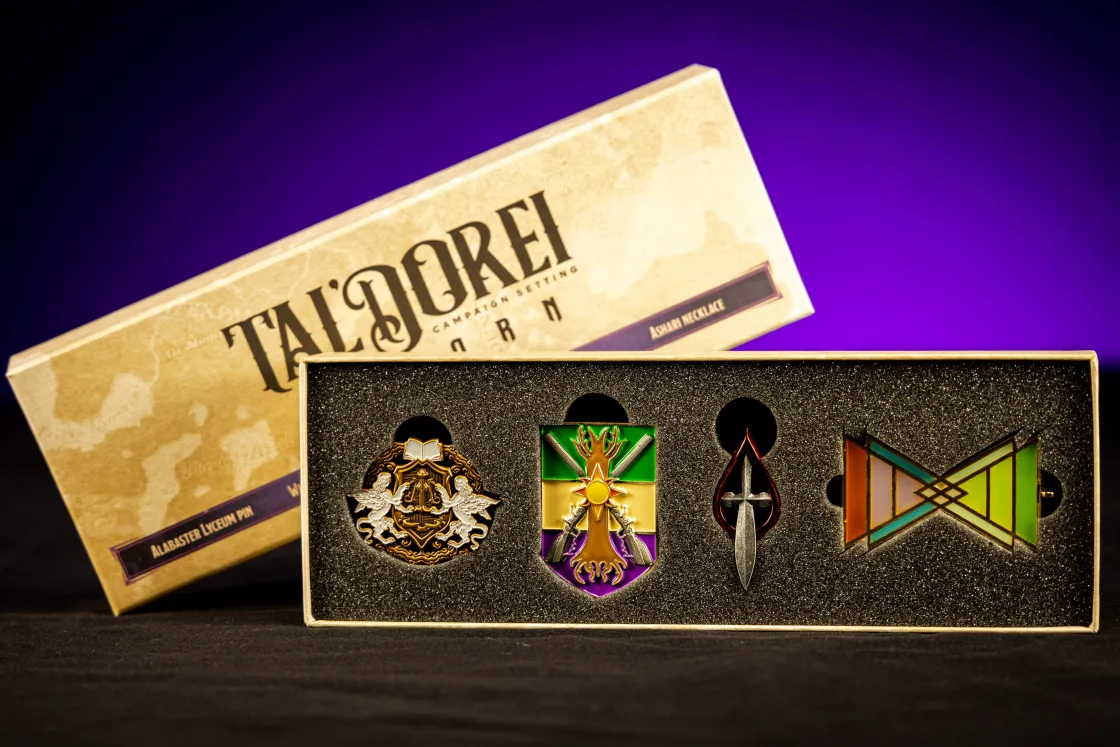 Pins-Critical Role Tal'Dorei Campaign Setting Reborn - Badge Pack