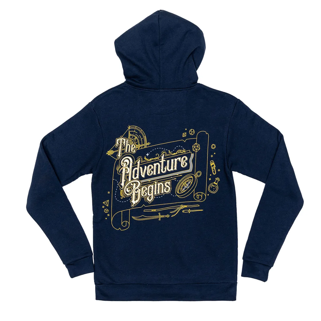 Sweaters & Hoodies-Critical Role The Adventure Begins Hoodie