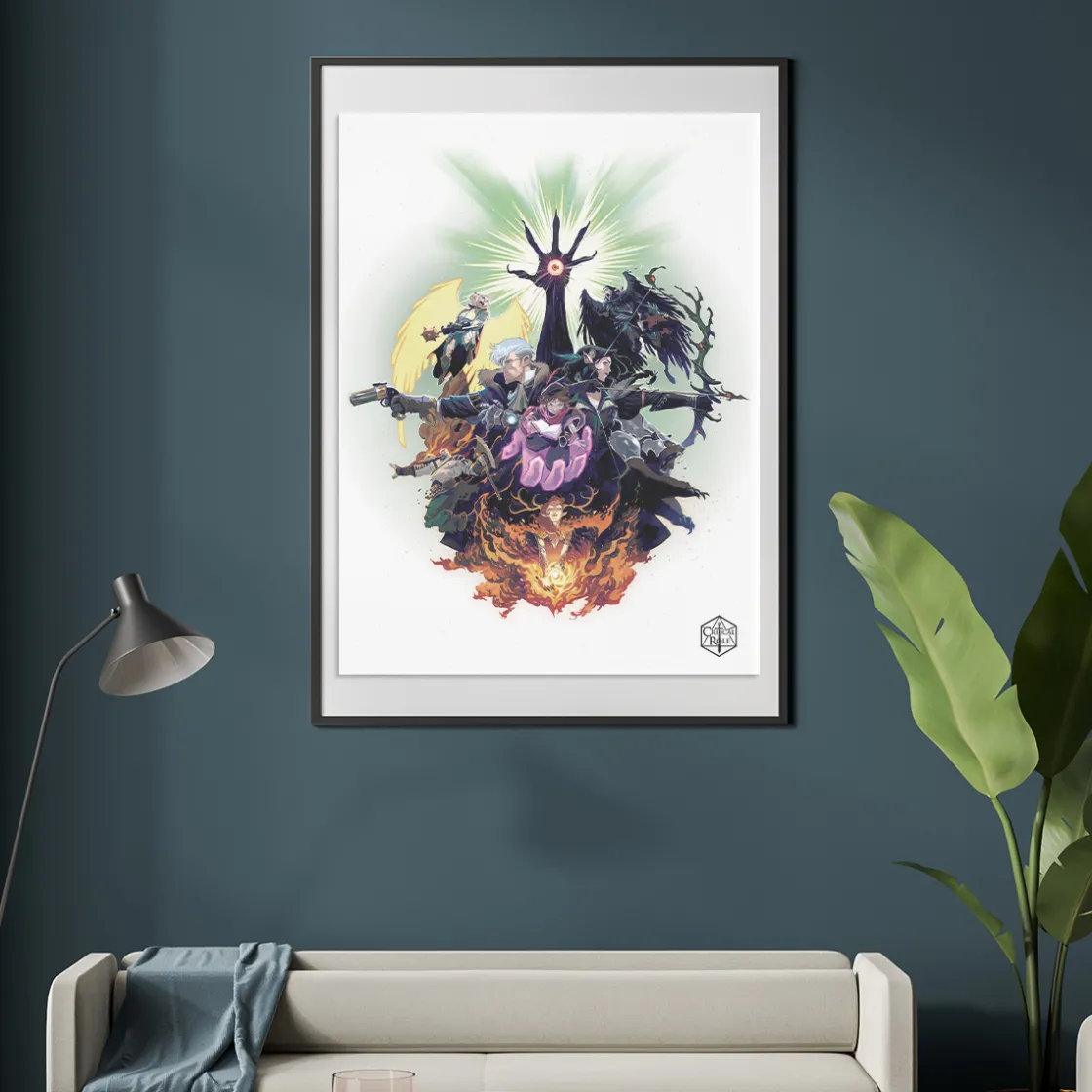 Prints-Critical Role Vox Machina Art Print by Matteo Scalera & Moreno Dinisio