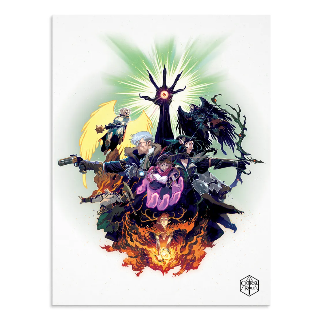Prints-Critical Role Vox Machina Art Print by Matteo Scalera & Moreno Dinisio
