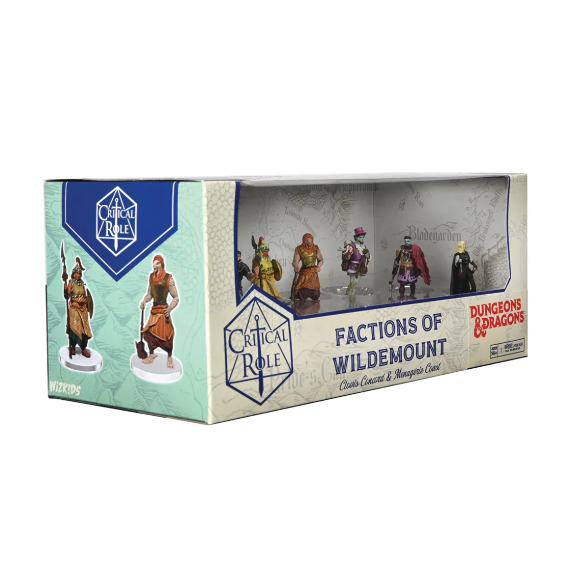 Miniatures-Critical Role WizKids Minis: Factions of Wildemount - Clovis Concord & Menagerie Coast