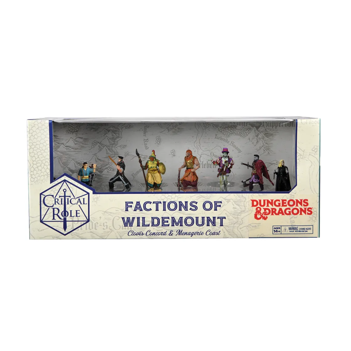 Miniatures-Critical Role WizKids Minis: Factions of Wildemount - Clovis Concord & Menagerie Coast